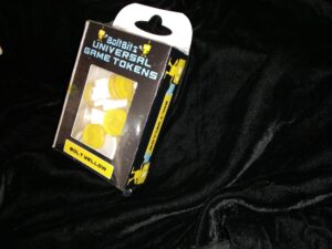 Bolt Bits Universal Game Tokens: Bolt Yellow