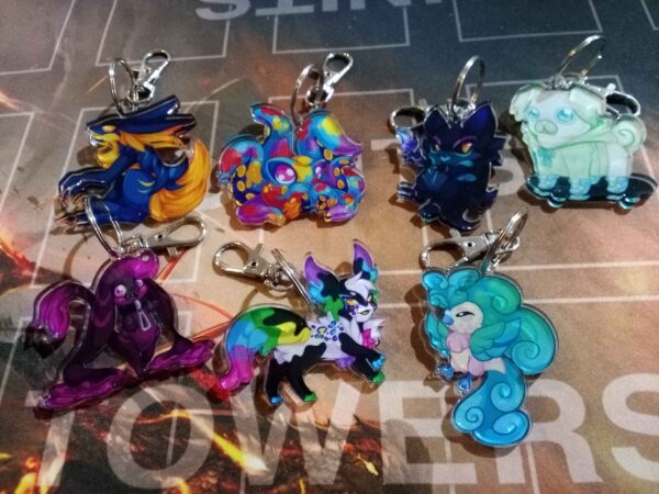 Splatterkins Keychain