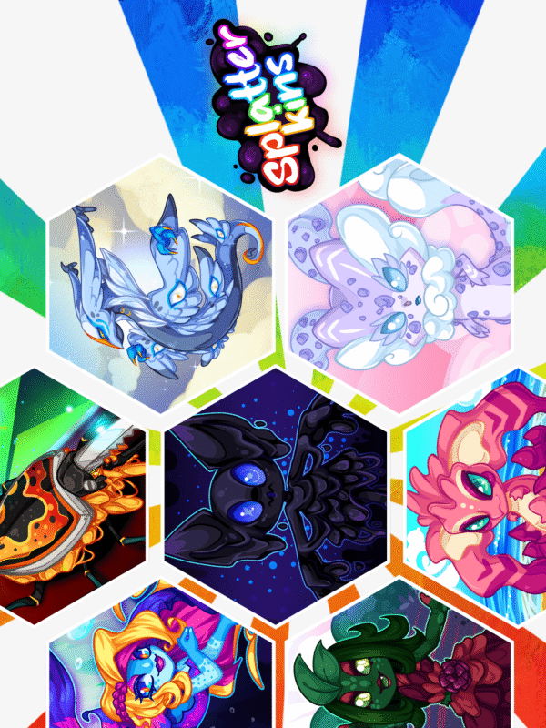 Splatterkins Art Print Posters - Image 7