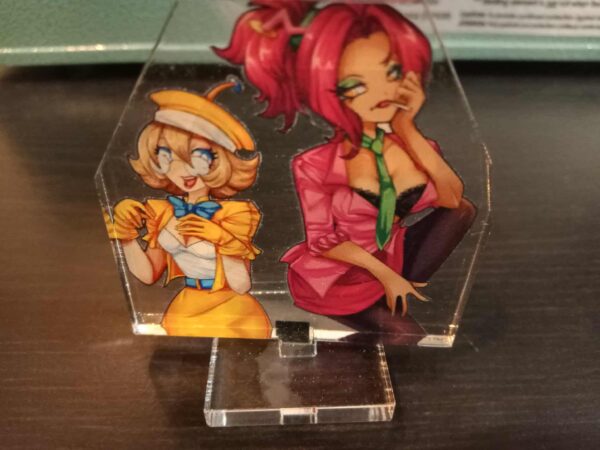 Bolt and Volt Sister Mode Mini Acrylic Standee - Image 3