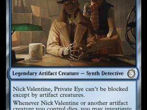 Nick Valentine, Private Eye (Universes Beyond: Fallout) [Foil]