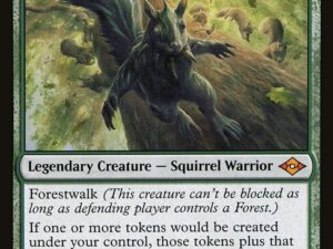 Chatterfang, Squirrel General (Borderless) (Modern Horizons 2) [Foil]