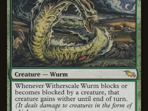 Witherscale Wurm (Shadowmoor)