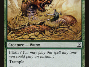 Havenwood Wurm (Time Spiral) [Foil]