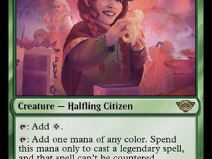 Delighted Halfling (0158) (Prerelease Cards) [Foil]