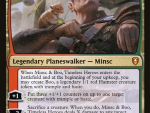 Minsc & Boo, Timeless Heroes (Borderless) (Commander Legends: Battle for Baldur's Gate)