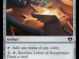 Letter of Acceptance (Strixhaven: School of Mages)