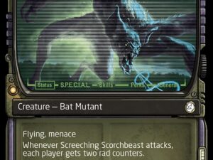 Screeching Scorchbeast (Showcase) (Universes Beyond: Fallout)
