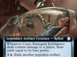 Curie, Emergent Intelligence (Surge Foil) (Universes Beyond: Fallout) [Foil]