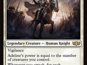 Adeline, Resplendent Cathar (Promo Pack: Innistrad: Midnight Hunt) [Foil]