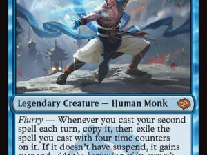 Taigam, Master Opportunist (Borderless) (Tarkir: Dragonstorm) [Foil]