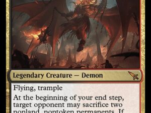 Rakdos, Patron of Chaos (Promo Pack: Murders at Karlov Manor) [Foil]
