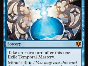 Temporal Mastery (Borderless) (Innistrad Remastered) [Foil]