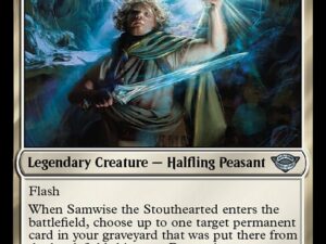 Samwise the Stouthearted (Showcase) (Universes Beyond: The Lord of the Rings: Tales of Middle-earth) [Foil]