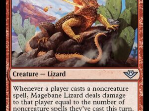 Magebane Lizard (Outlaws of Thunder Junction) [Foil]