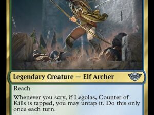 Legolas, Counter of Kills (Showcase) (Universes Beyond: The Lord of the Rings: Tales of Middle-earth)